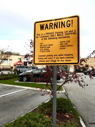 Wellesley Square parking