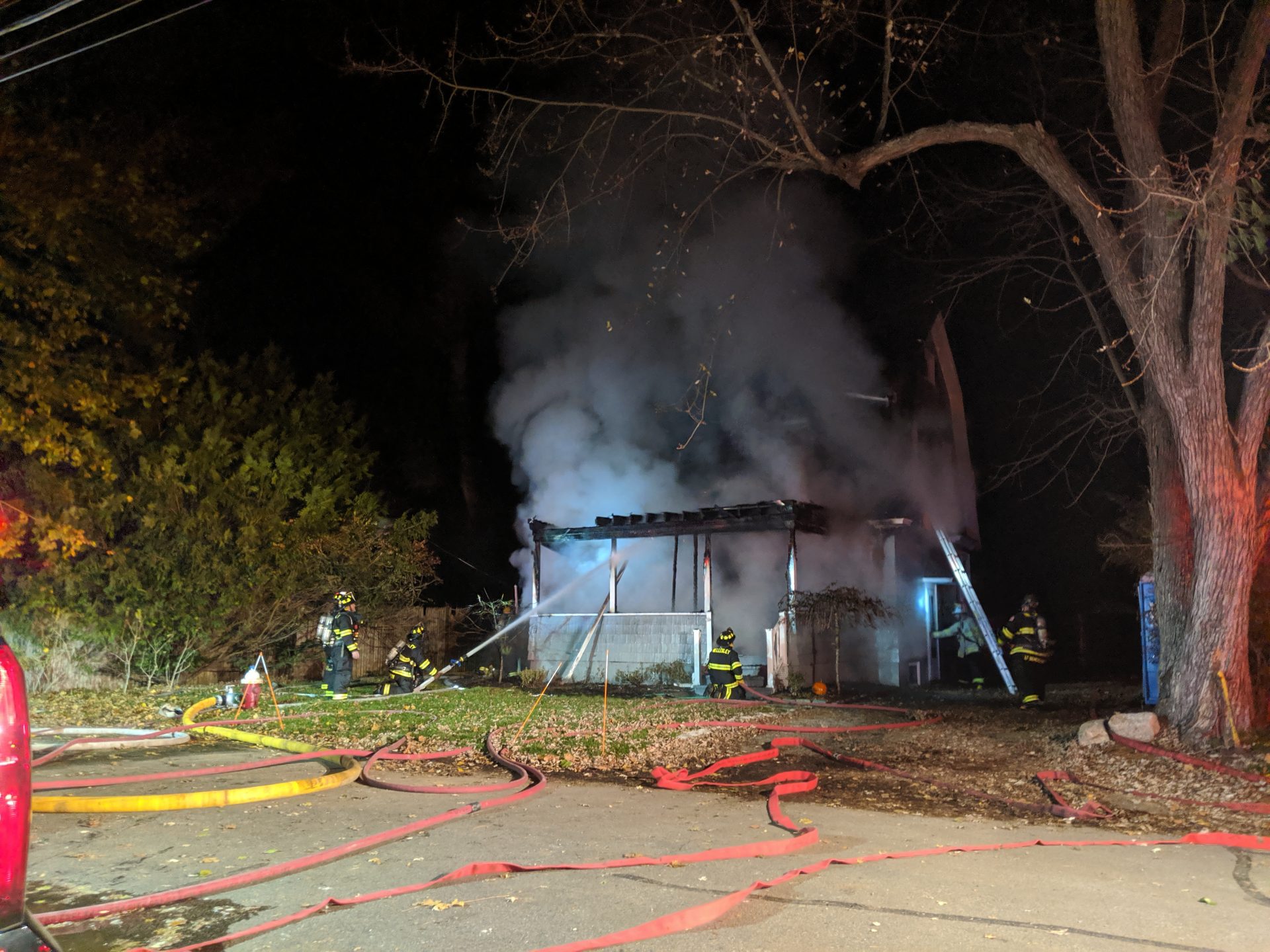 Early morning fire wrecks Wellesley home under renovation The