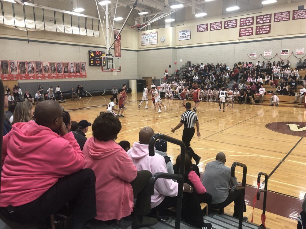 think beyond pink basketball