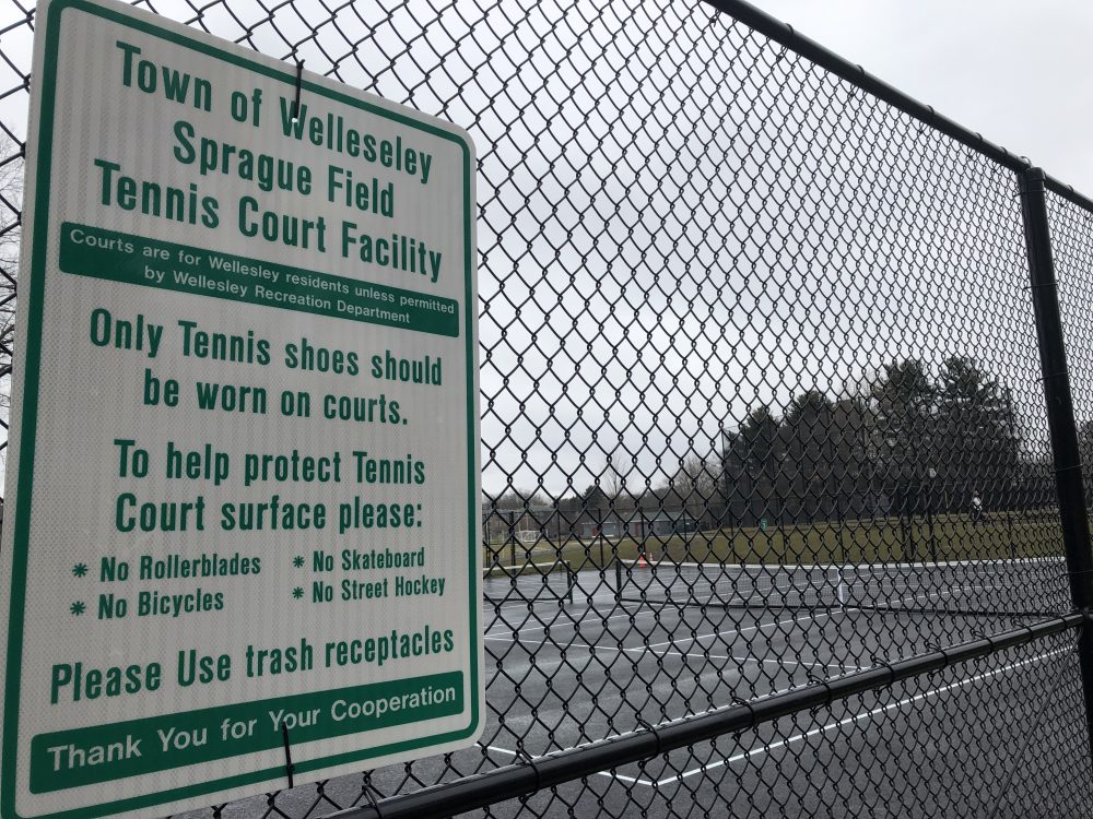 sprague field tennis courts