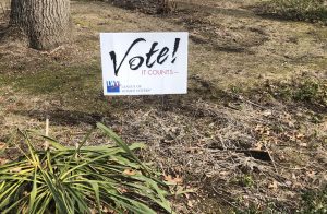 Vote sign