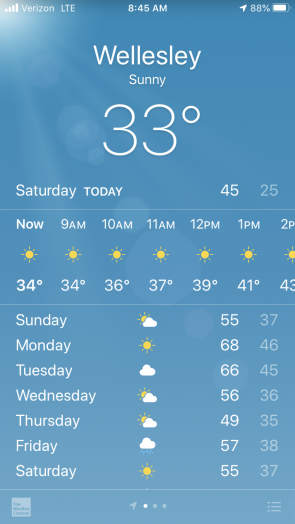 33 degrees