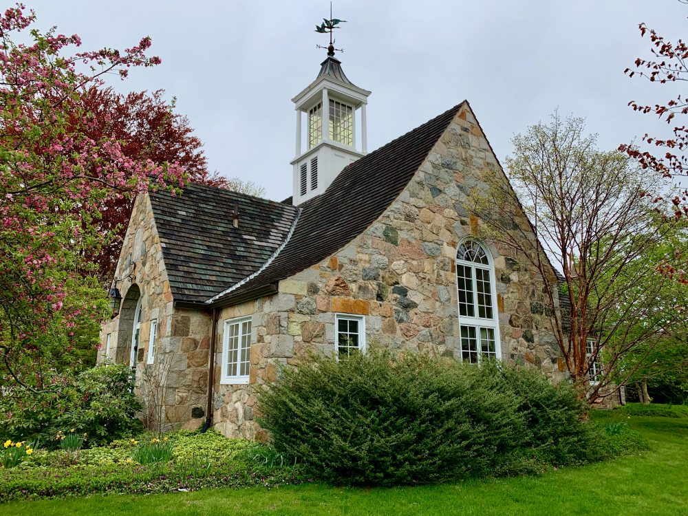 Wellesley Hills Library, spring 2020