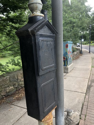 telegraph box washington st