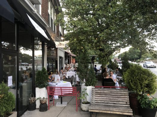 juniper outside dining