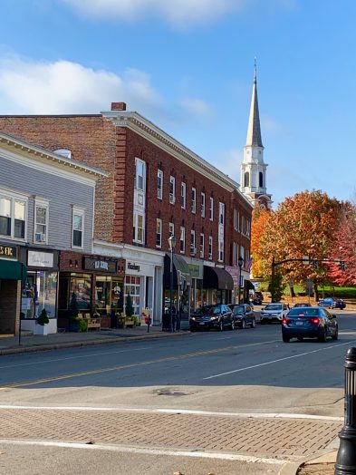 Wellesley Square, fall 2020