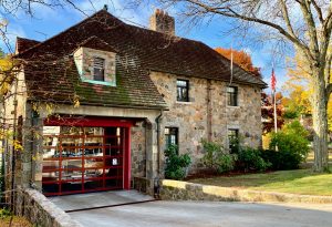 Wellesley Square fire station, fall 2020