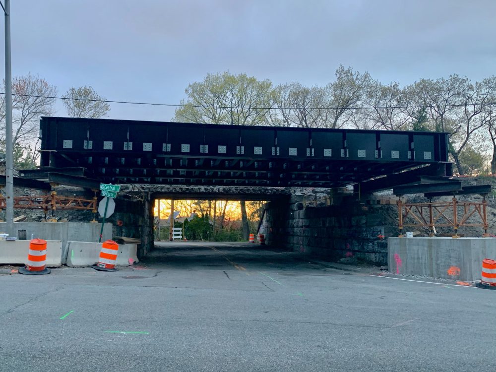 Bacon Street bridge, May 2021