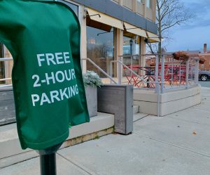 Wellesley free parking