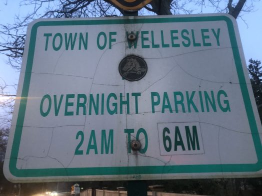 overnight parking