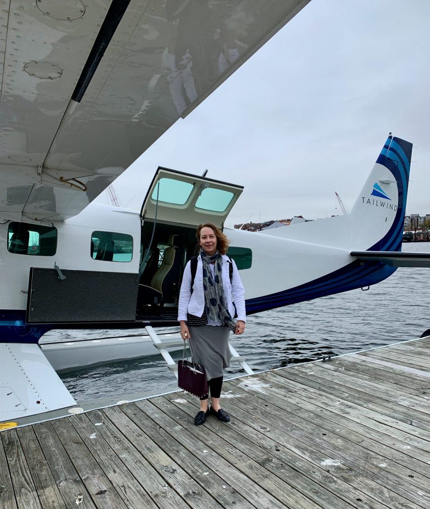 Beyond Wellesley—we get to New York City via a speedy seaplane The