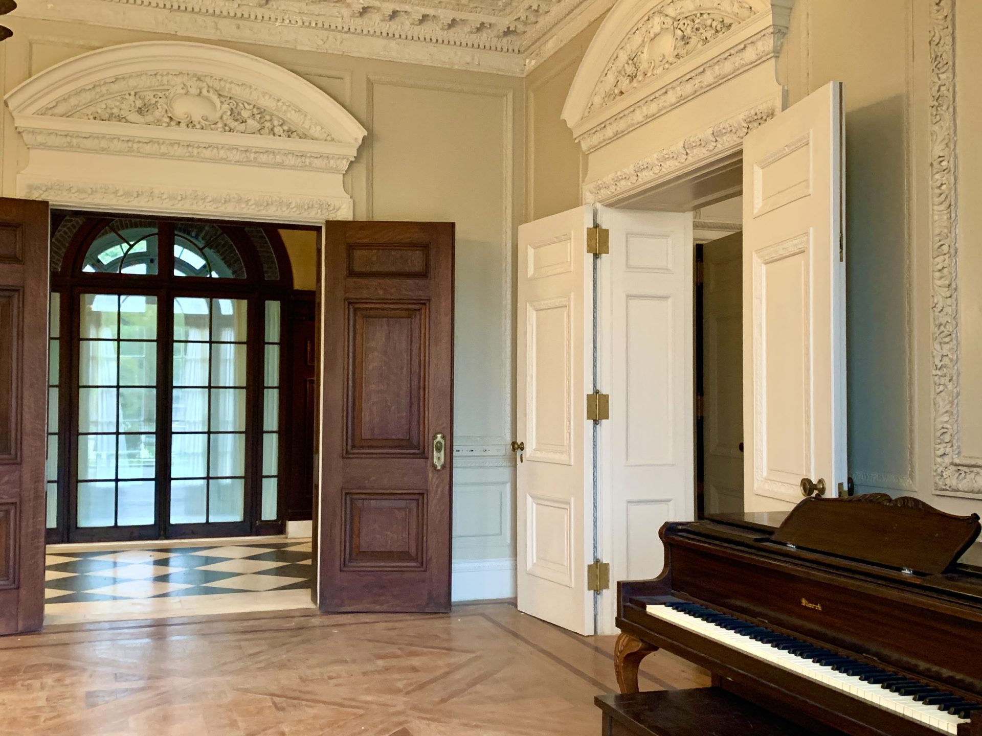 Elm Bank Reservation, Manor House, interior