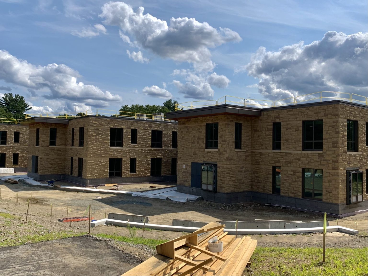 Hunnewell School construction in Wellesley is coming along The