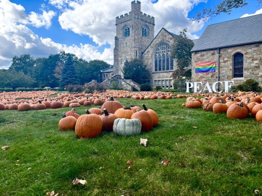 Wellesley Hills Congregational Church pumpkin patch