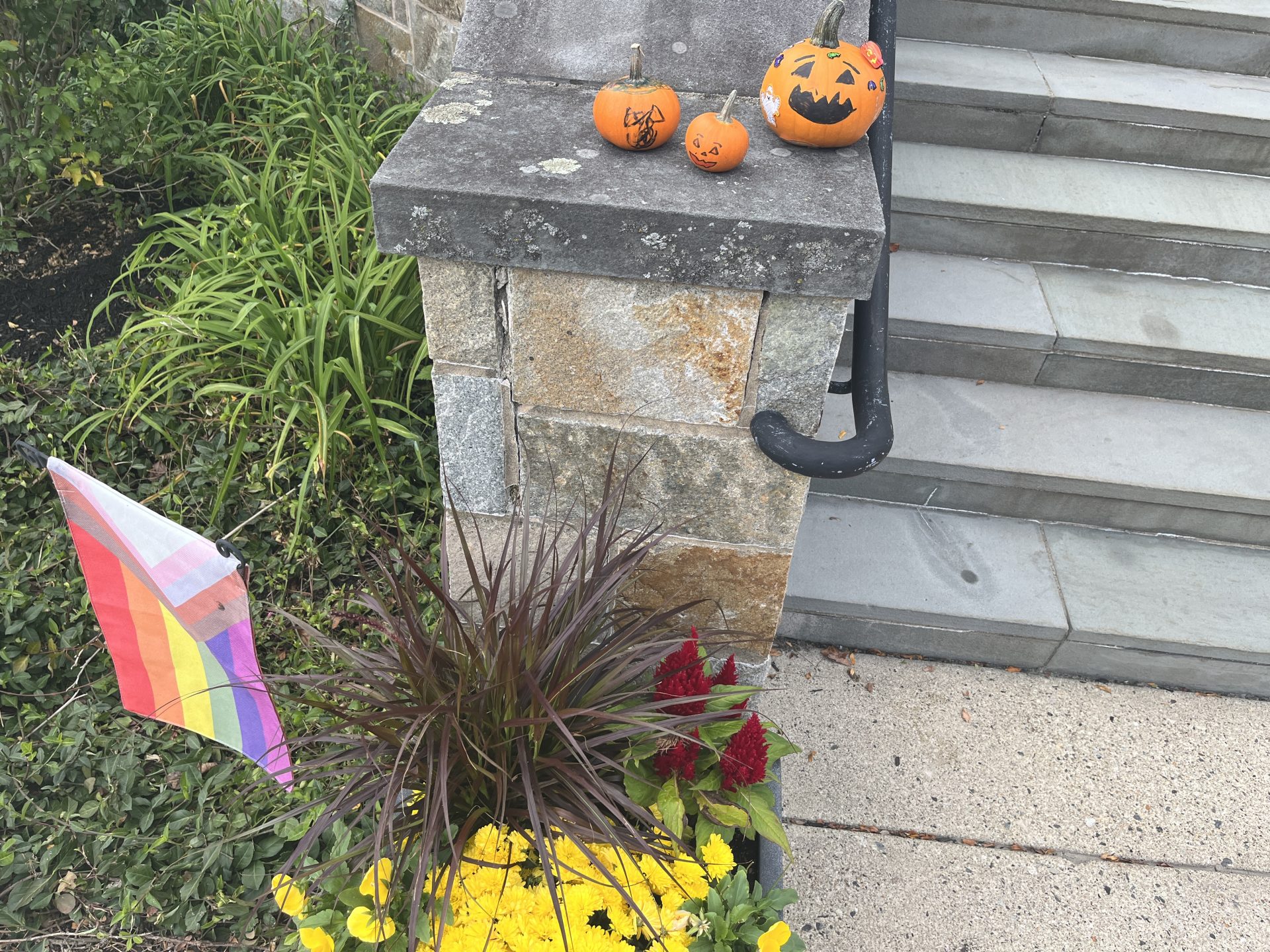 Wellesley Hills Congregational Church pumpkin patch