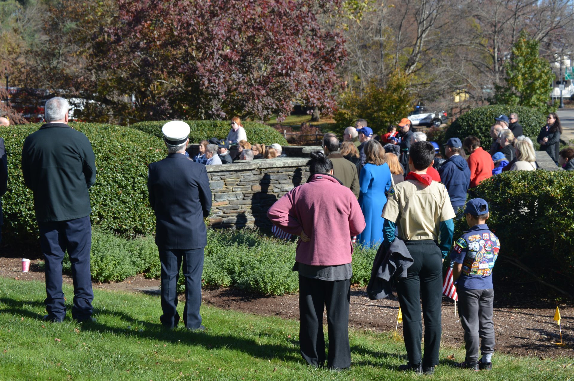 Wellesley Veterans Day ceremony