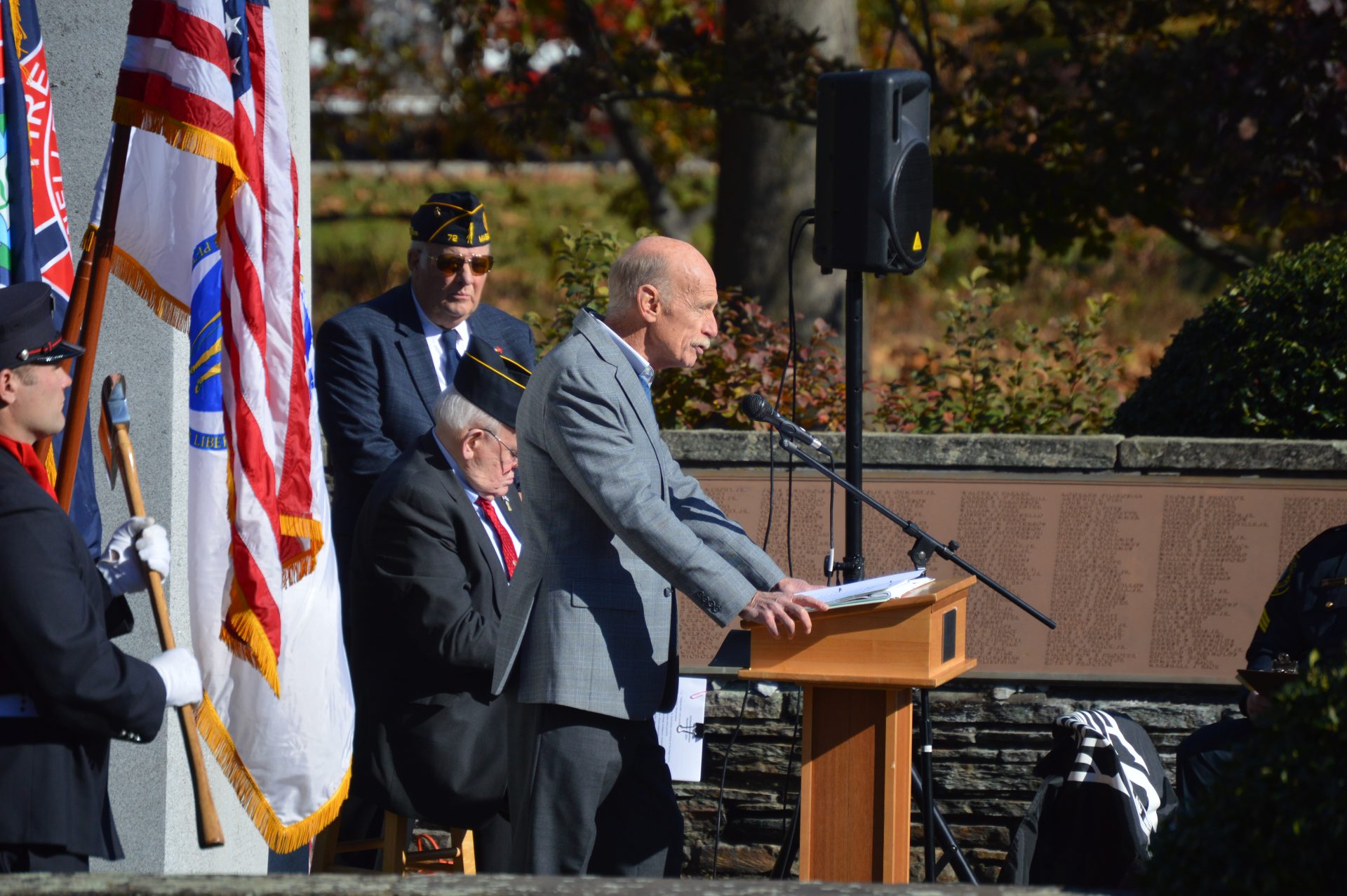 Wellesley Veterans Day ceremony