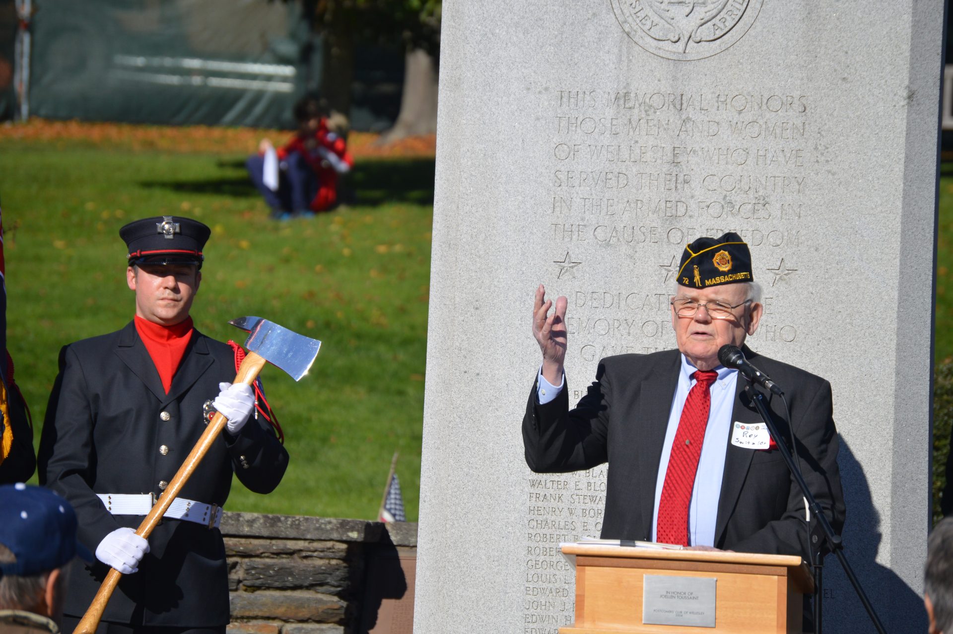 Wellesley Veterans Day ceremony