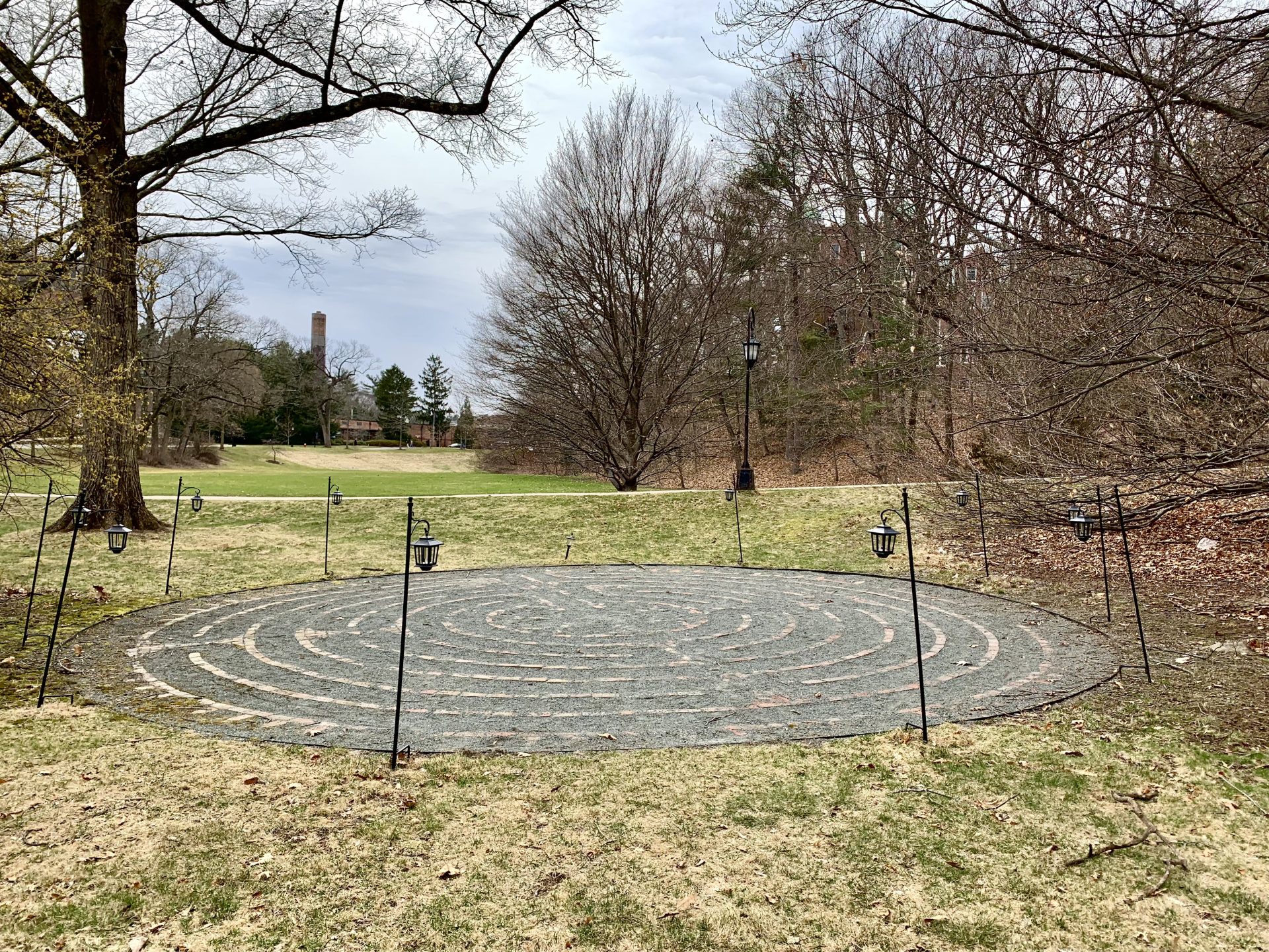 Wellesley College, new labyrinth