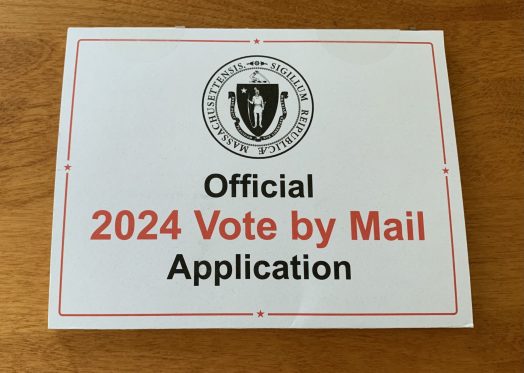 Election 2024, vote by mail application