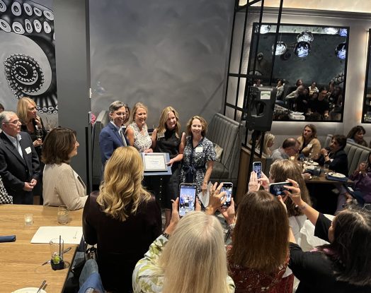 The paparazzi was out on Wellesley Night for Wellesley Village Table & other honorees