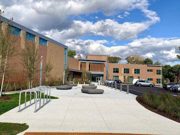 We get a look at Wellesley's newest building—Hardy Elementary School