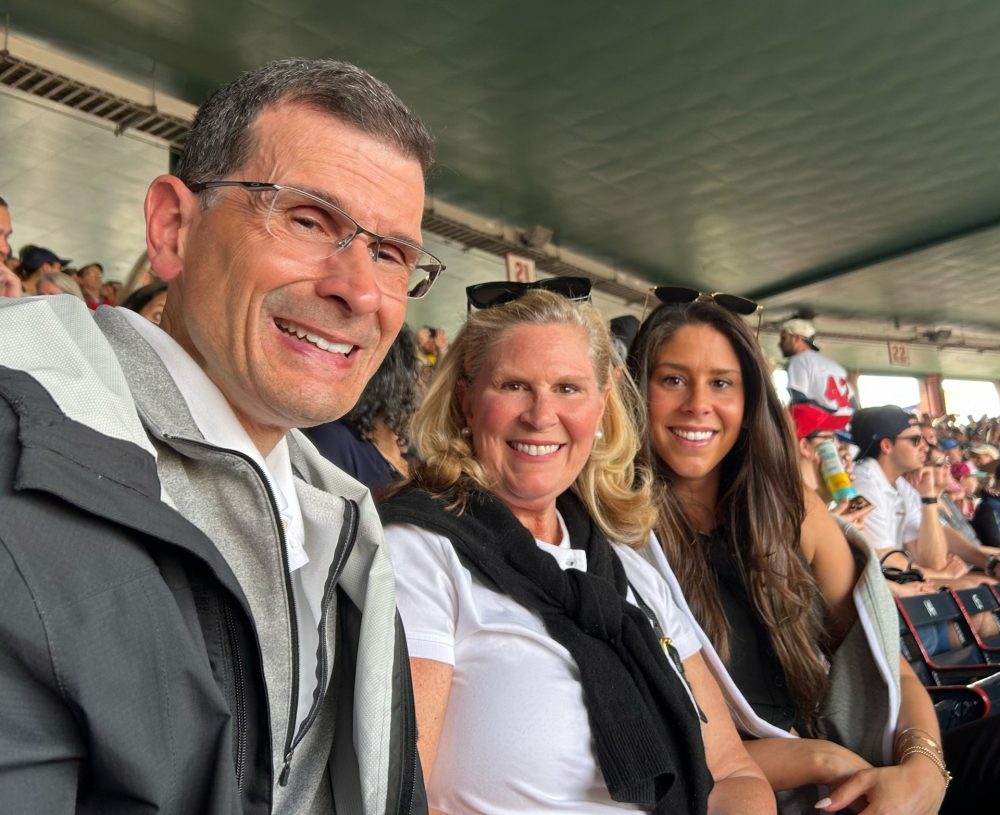 Mike Vasil and family fenway
