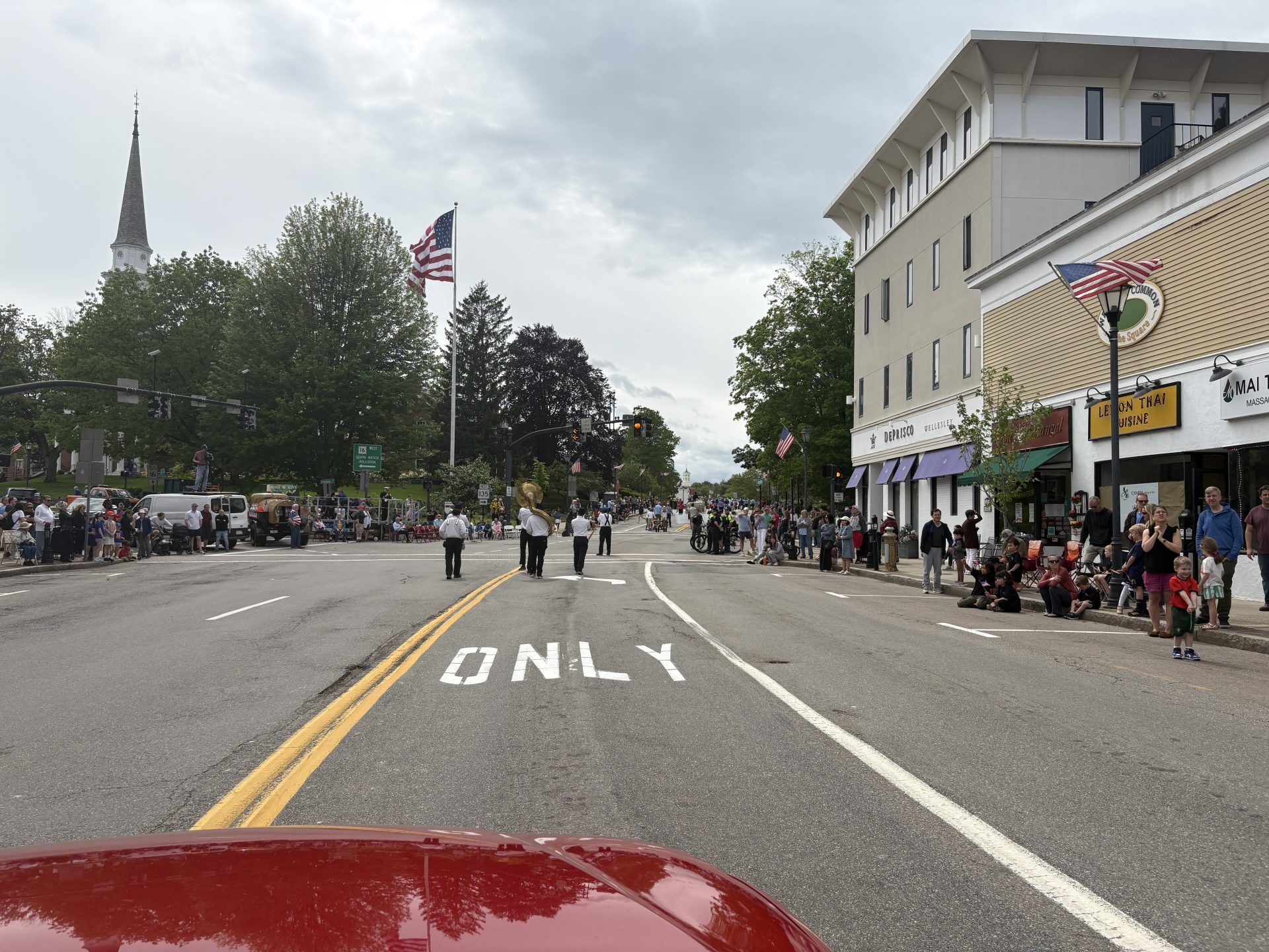 Wellesley Veterans Parade POV