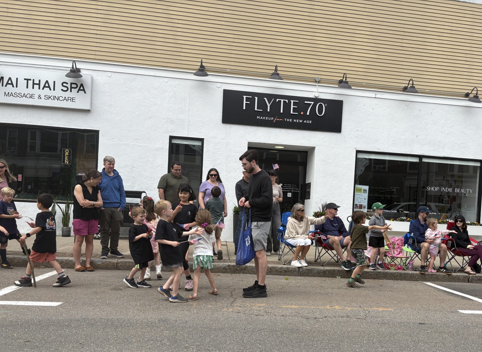 Wellesley Veterans Parade POV