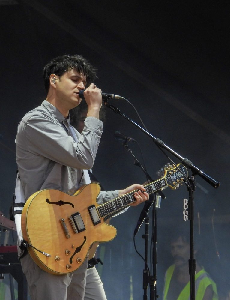 Ezra Koenig of Vampire Weekend at Boston Calling