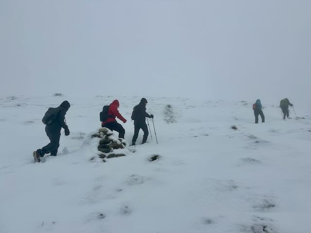 Troop 185 Mizpah Springs Hut trip 2025