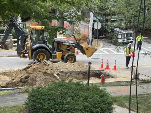 Linden Street construction