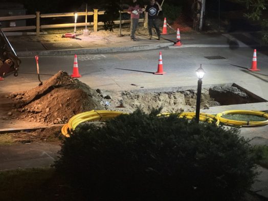 Linden Street construction