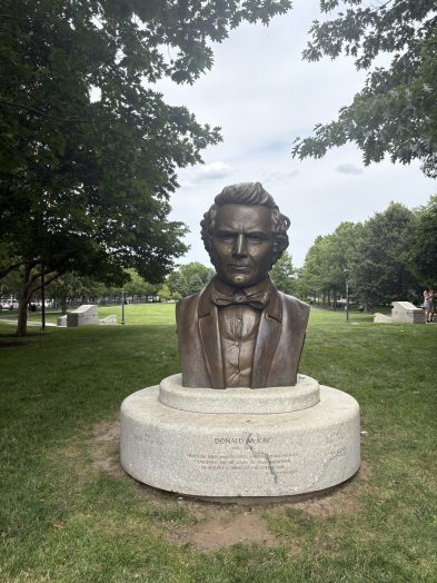Donald McKay bust