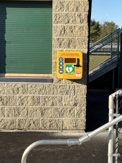 aed at babson sports complex