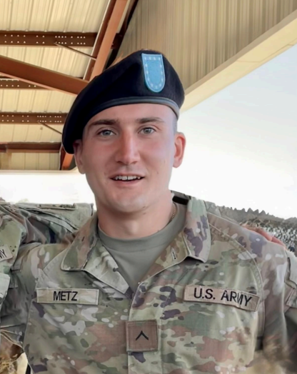 Obituary, Sergeant Gifford Russell Metz