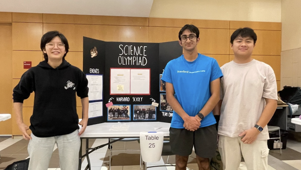 WHS Science Olympiad club captains