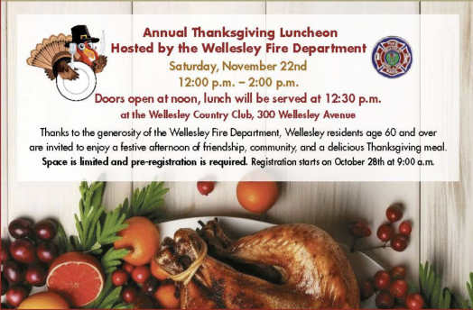 Thanksgiving luncheon, Wellesley