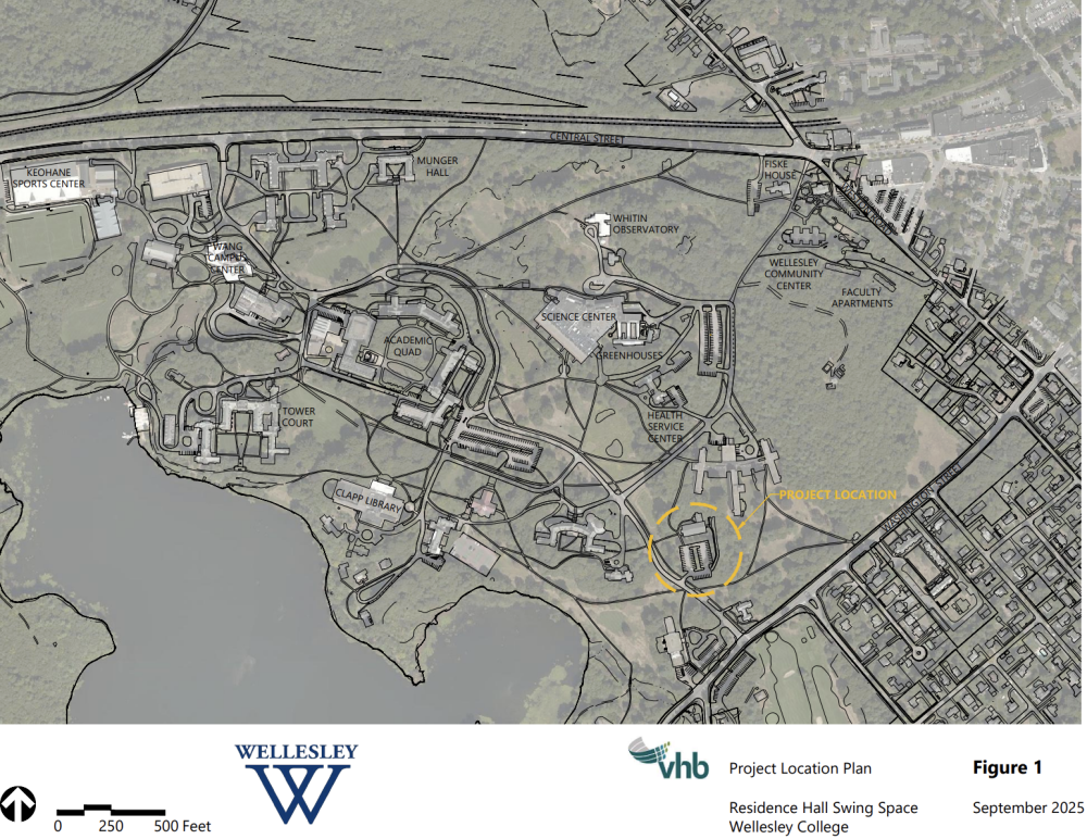 wellesley college swing space