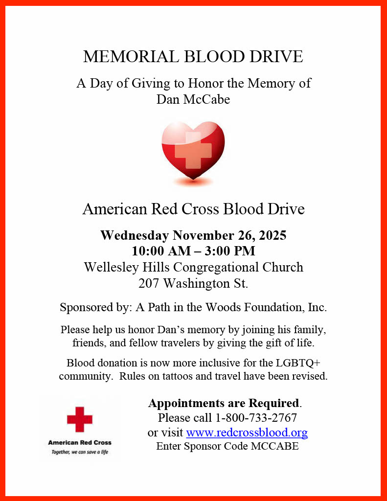 Wellesley blood drive