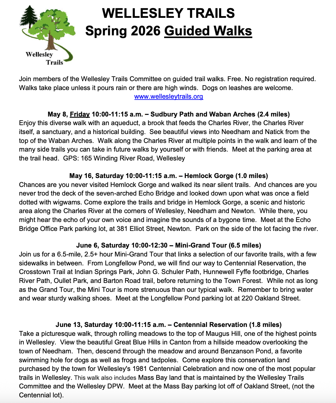 Wellesley Trails Committee