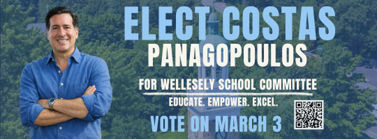 Wellesley election, Costas Panagopoulos