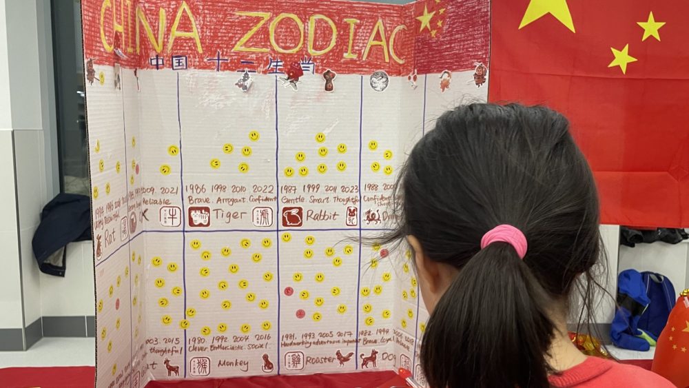 International night poster about Chinese zodiac