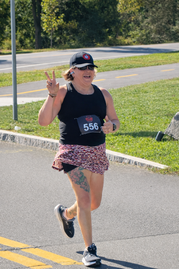 Marian Derryberry running