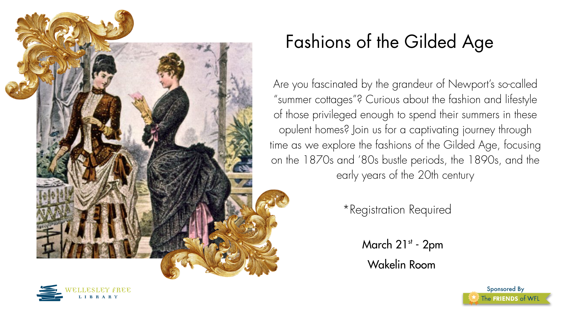 Wellesley Free Library, Gilded Age