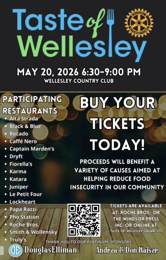 Rotary Club, Taste of Wellesley