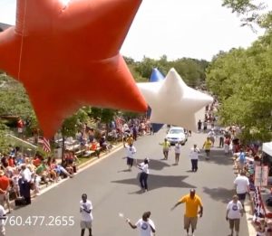 Possible Wellesley parade balloons