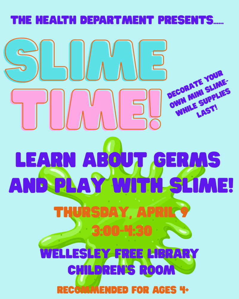 Slime Time, library, Wellesley