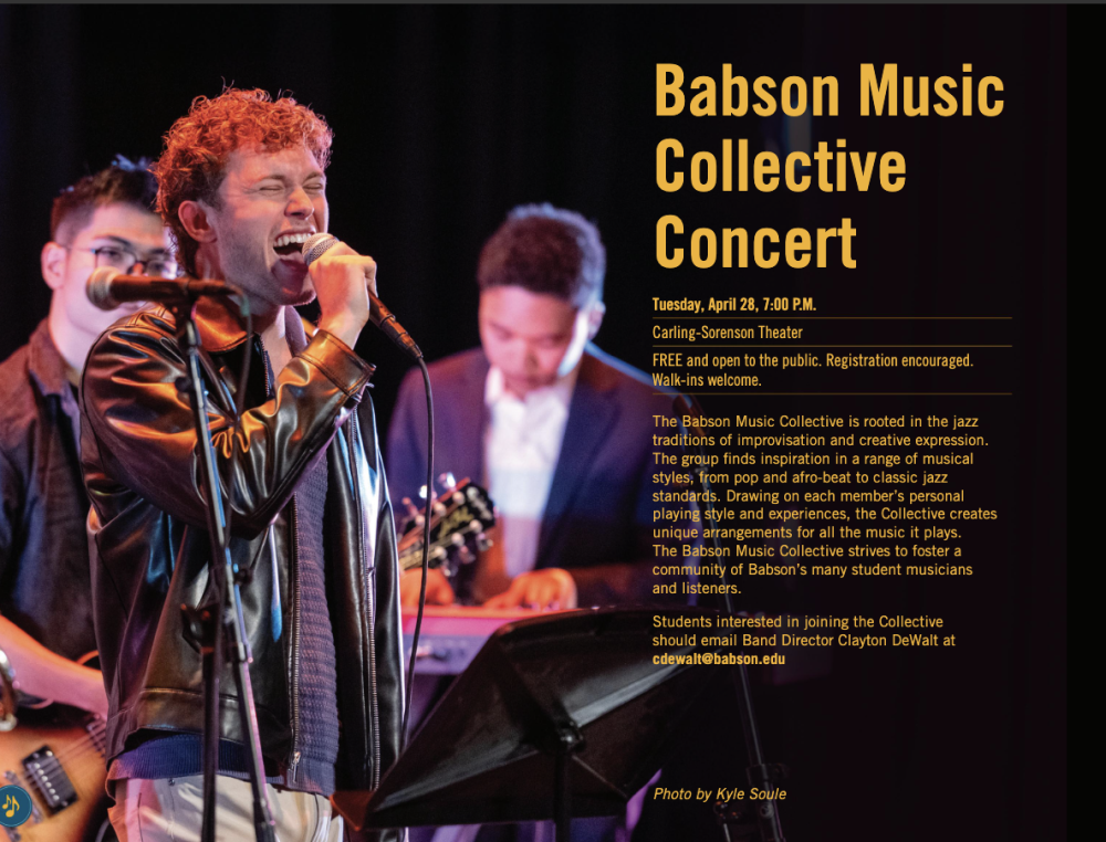 Babson Collective Concert, Wellesley