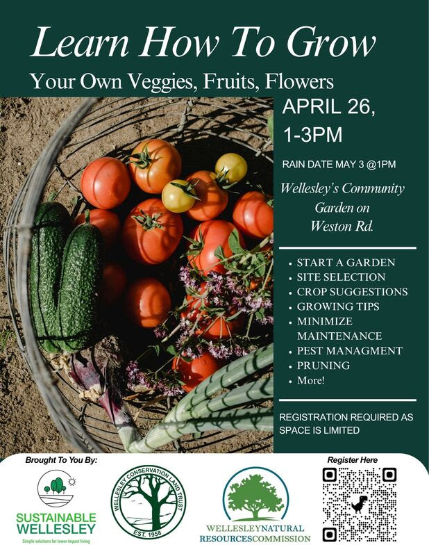 Community garden, Wellesley